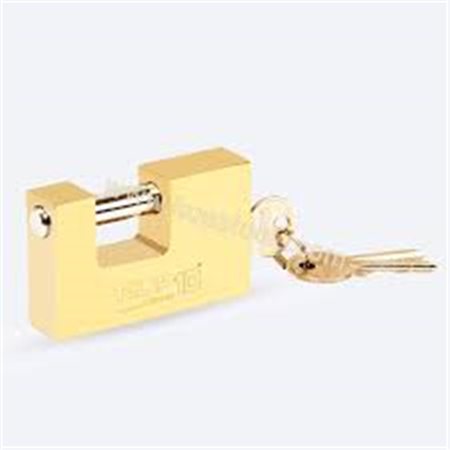 KUPA KAYAR MİLLİ ASMA KİLİT SARI 70 MM